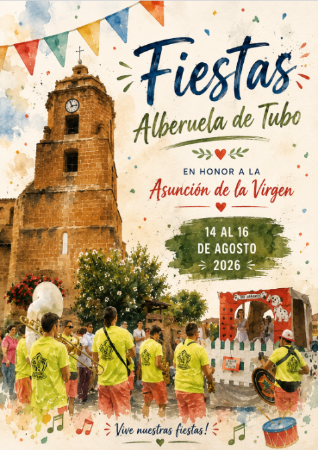 Imagen Fiestas Populares de Alberuela de Tubo en honor a la Asunción de la Virgen